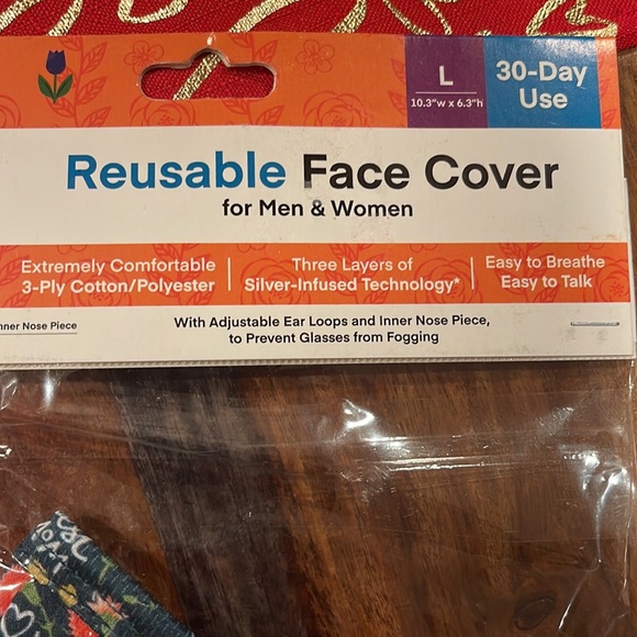 Unisex Reusable 3-Face Cover ( Mask) - Picture 5 of 6